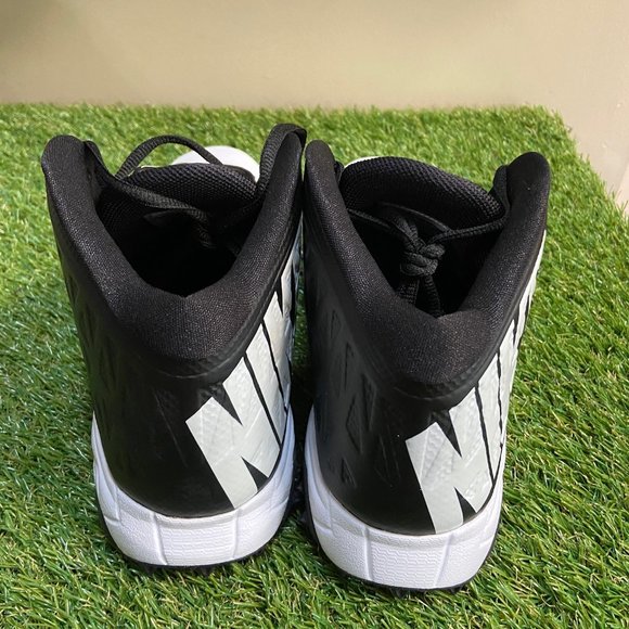 Nike Zoom Code Elite Destroyer Football Cleats Black White 603351-100 Mens 11.5 main image 5